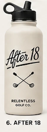 Relentless Golf drinkware option 16