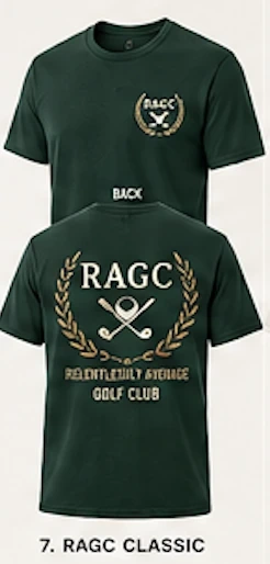 Relentless Golf T-shirt option 7