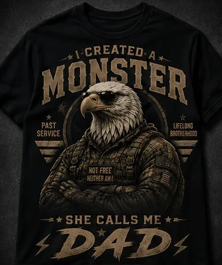 She Calls Me Dad — T-Shirts option 4