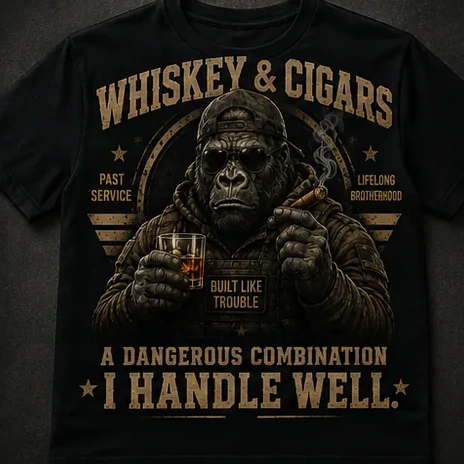Dad & Sarcasm — T-Shirts option 4