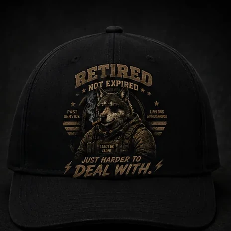 Retired. Not Expired. — Caps option 3
